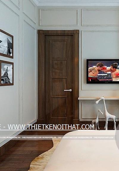  Cửa gỗ óc chó biệt thự Vincom Village Hoa Phượng